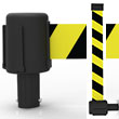 Banner Stakes Barrier System PLUS Yellow Banner Head
