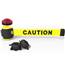 Caution Banner, Yellow - 30' Magnetic Wall Mount w/ Light Kik BST-MH5001L