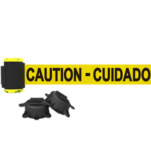 7' Caution - Cuidado Magnetic Wall Mount Banner