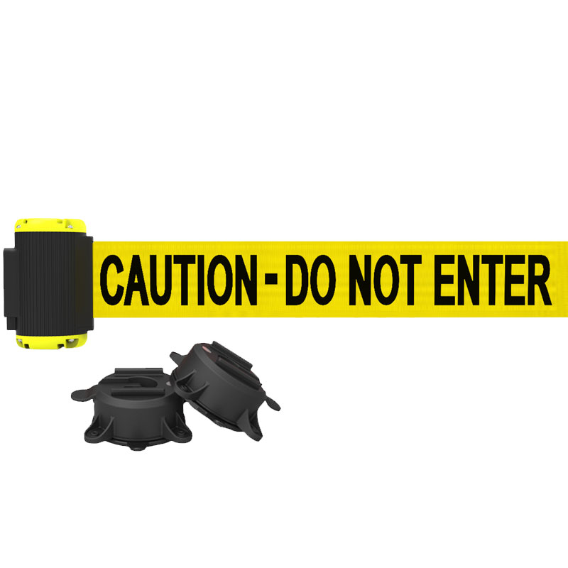 7' Caution - Do Not Enter Magnetic Wall Mount Banner