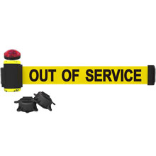Banner Stakes MH7005L Out of Service Magnetic Safety Banner