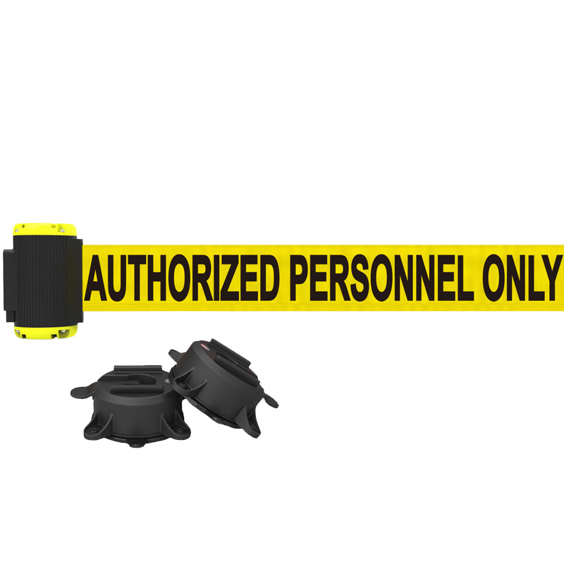 7' Authorized Personnel Magnetic Wall Mount Banner