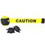 Caution Magnetic Wall Mount Banner - 30' Retractable Belt