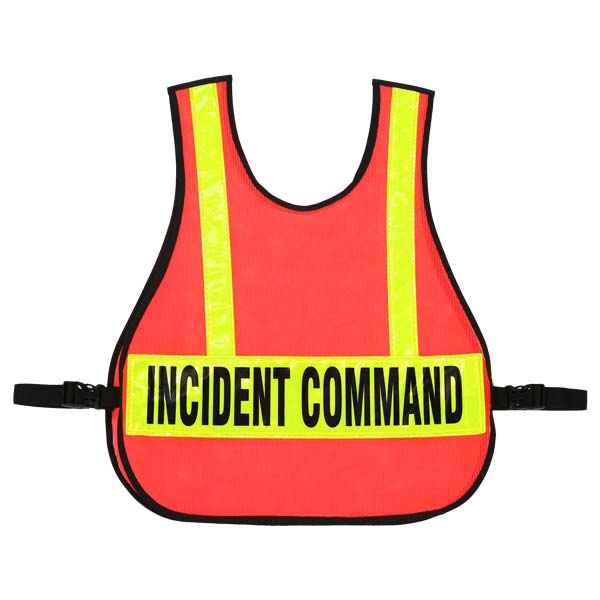 Command Safety Vest w/ Reflective Strips RF-003