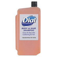 Body & Hair Shampoo, Peach - (8) 1 Liter Refills DIA04029                                          