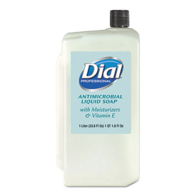 Dial Antimicrobial Liquid Soap w/ Moisturizers & Vitamin E