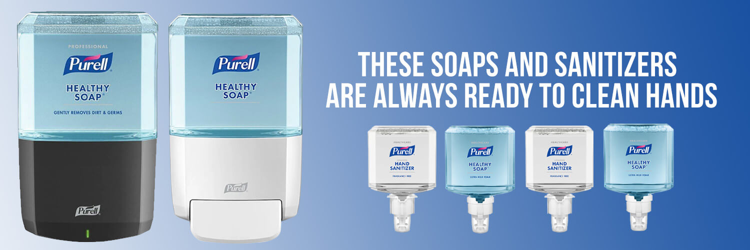 Purell Healthcare Sanitizers & Soaps