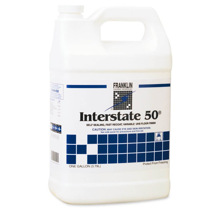 Interstate 50 Conventional Maintenance Floor Finish - 1 Gallon Bottle