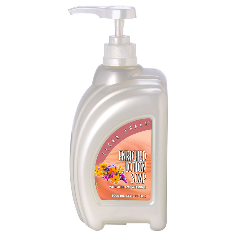 Clean Shape Enriched Lotion Soap - (8) 1000 mL Refills HB-68136