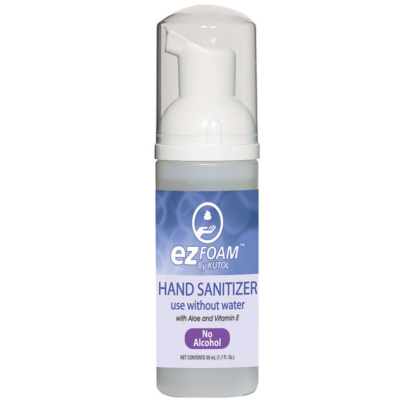 EZFoam Instant Hand Sanitizer - No Alcohol - (24) 50 mL Pump Bottles HB-68217