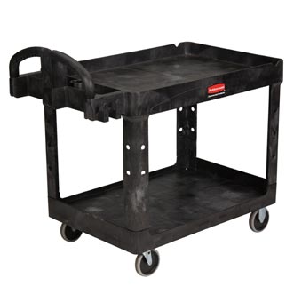 https://www.unoclean.com/Janitorial-Supplies/Storage-And-Material-Handling/Rubbermaid-Commercial/Utility-Carts/Rubbermaid-4520-88-Heavy-Duty-Lipped-Shelf-Utility-Cart-2-Shelves-Black-001.jpg
