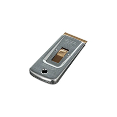 ErgoTec Stainless Steel Safety Scraper - 1.5" Blade UNGSR050