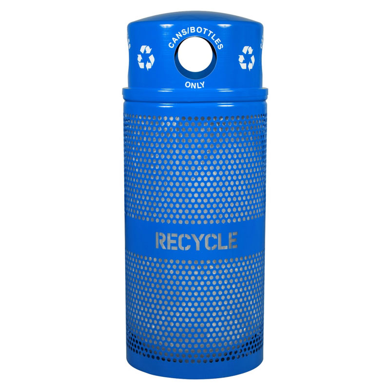 Landscape Series Outdoor Cans/Bottles Recycling Receptacle