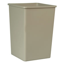 Commercial Square Container - 35 Gallon - Beige