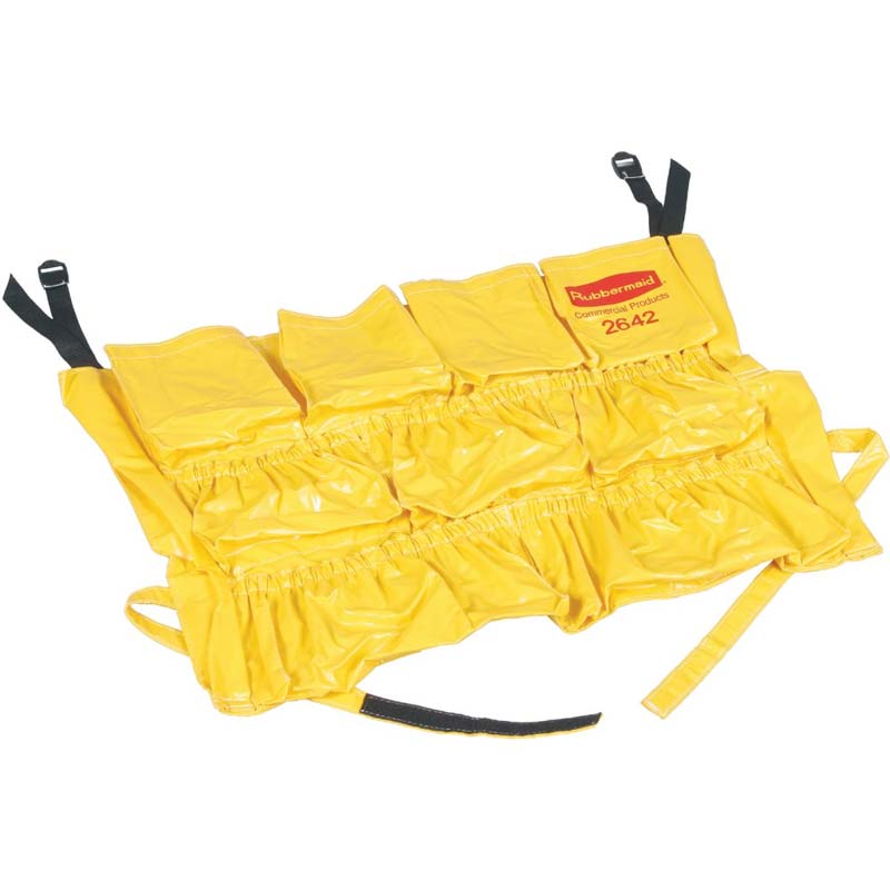Brute Trash Can Cleaning Tools Caddy Bag - Yellow