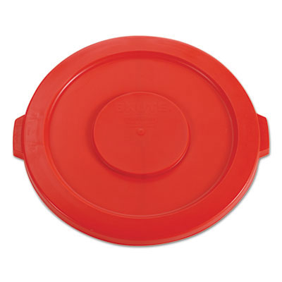 2631 Brute Round Trash Can Lid - 32 Gallon - Red