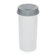 Rubbermaid [3548] Untouchable® Round Trash Can Funnel Top - 22 Gallon - Gray