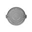 Brute Round Trash Can Lid - Gray - 32 Gallon