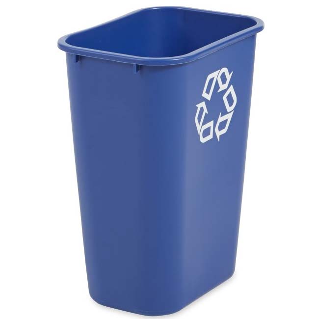 Rubbermaid Deskside Recycling Container - 41 1/4 qt.