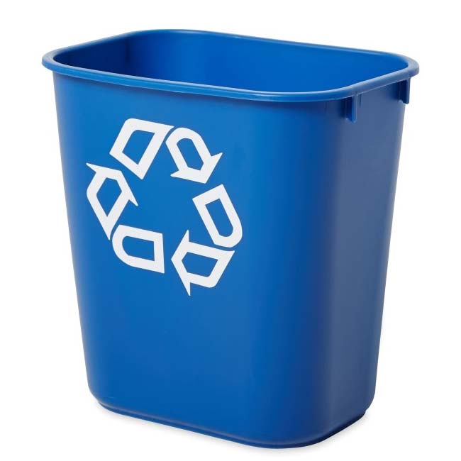 Deskside Recycling Container - 13 5/8 qt.