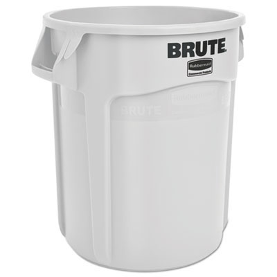 Brute Round Container - 20-Gallon Size - White