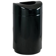 30 Gallon Eclipse Open Top Waste Receptacle, Round