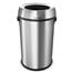 Stainless Steel Open Top Trash Can - 17 Gallons ALP-470-65L