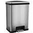 13 Gal. Power Step Sensor Automatic Trash Can - Stainless Steel/Black HLS13SB