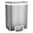 13 Gal. Power Step Sensor Automatic Trash Can - Stainless Steel/White HLS13SW