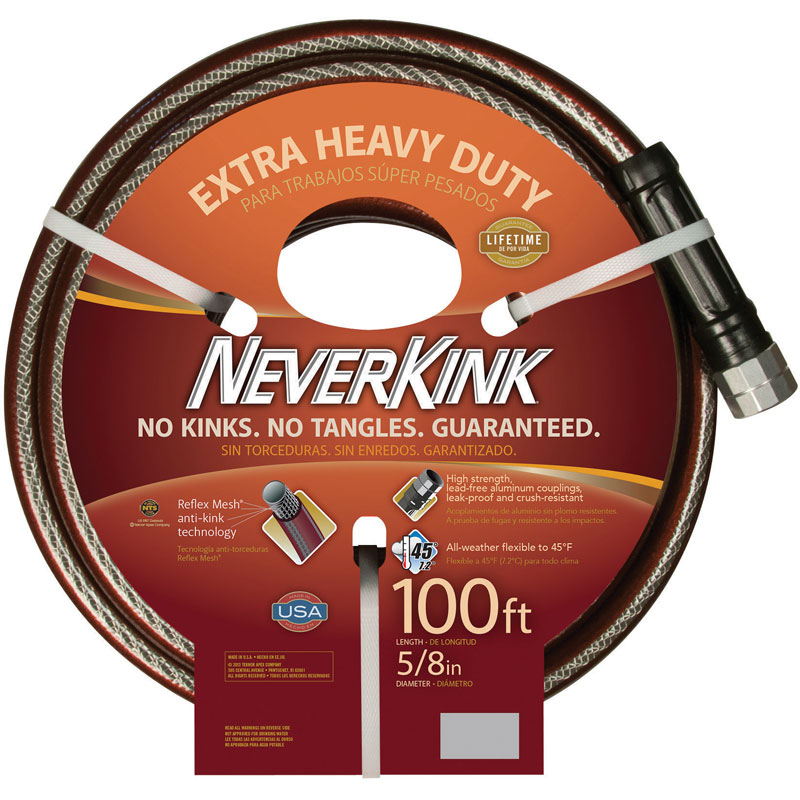 100 ft. Neverkink Extra Heavy-Duty Garden Hose - 5/8