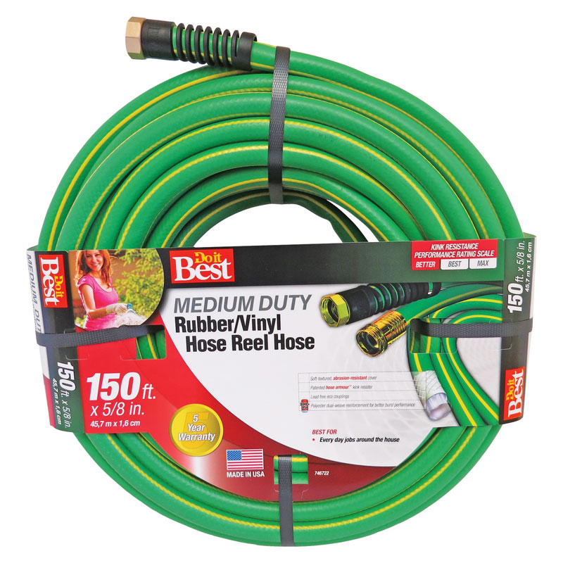 5/8" Dia. x 150' Medium Duty Garden Hose UnoClean