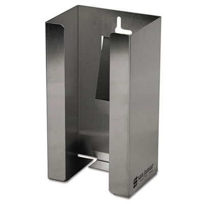 San Jamar Stainless Steel Single-Box Disposable Glove Dispenser