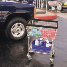 Car Wash Towel Carts