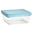 R&B Wire Laundry Cart Antimicrobial Cover Cap - Blue