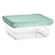 R&B Wire Laundry Cart Antimicrobial Cover Cap - Green