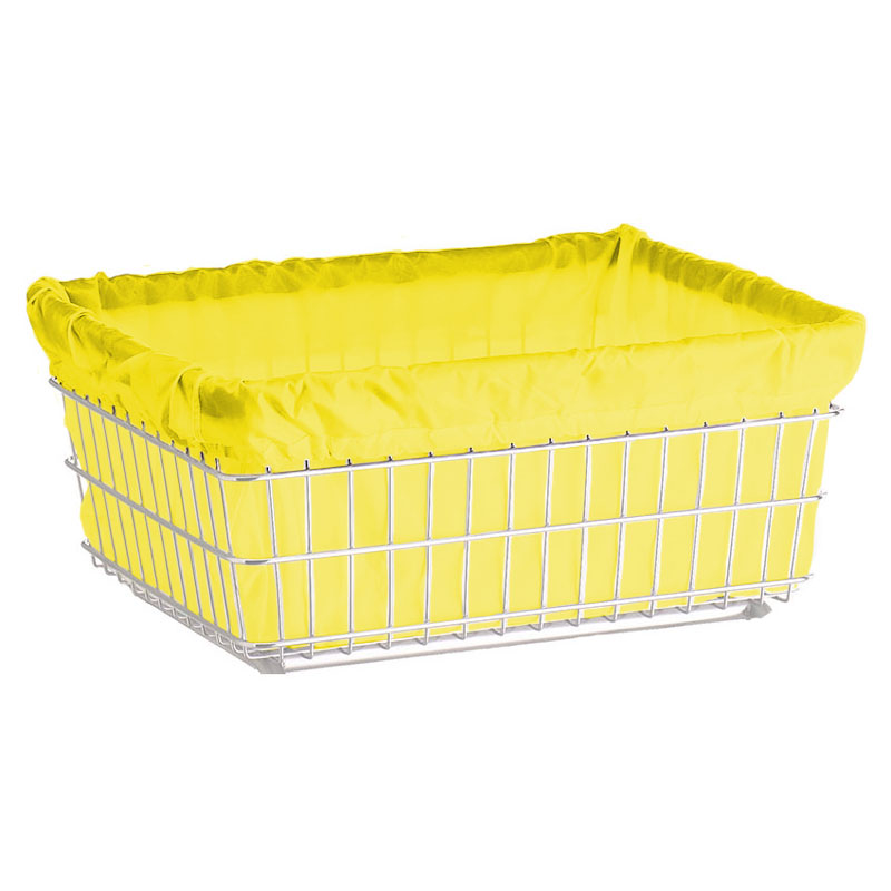 Bright Yellow Nylon Laundry Cart Liner - D, E & G Baskets