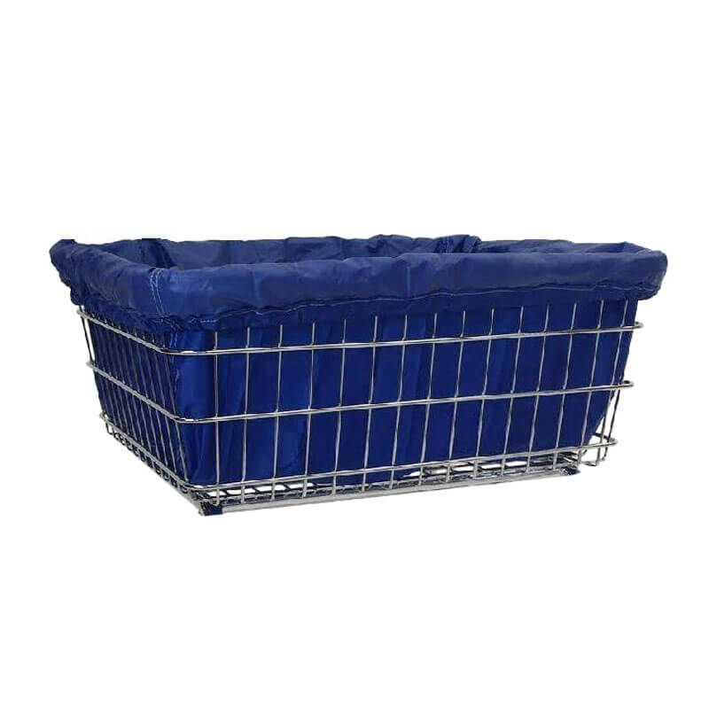 Dark Blue Nylon Laundry Cart Liner - D, E & G Baskets