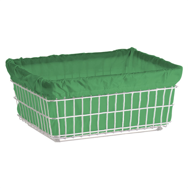 Green Nylon Laundry Cart Liner - D, E & G Baskets