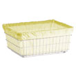 R&B Wire Laundry Cart Nylon Basket Liner - Yellow