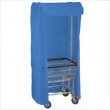 100E58 Dark Blue Support Frame Laundry Cart Cover