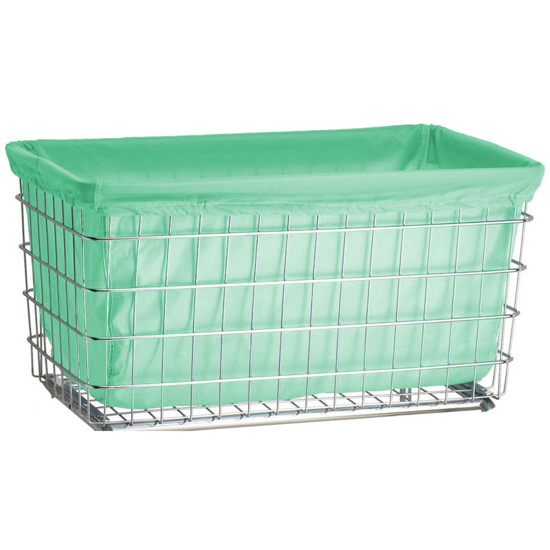 Gray Green Nylon Laundry Cart Liner - F Baskets