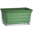 Green Nylon Laundry Cart Liner - F Baskets
