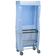 R&B Wire Laundry Cart Rack Nylon Cover - Blue