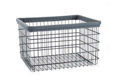 R&B Wire G Replacement Laundry Cart Basket - 3 1/2 Bushel