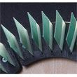 400 Grit Concrete Polyblade Black - 11 Blade Pieces - Diambrush
