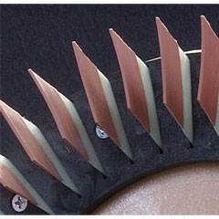 50 Grit Concrete Polyblade Gold - 11 Blade Pieces - Diamabrush