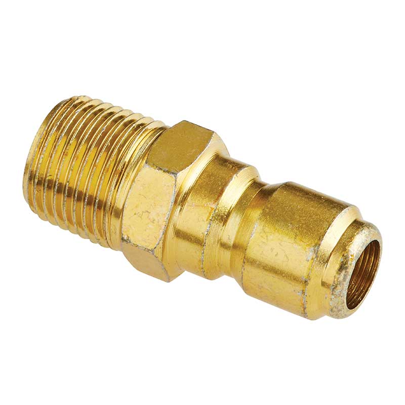 Forney 3/8 In. Male Quick Connect Pressure Washer Plug UnoClean