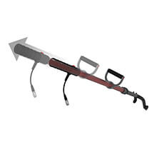 50" Standard Motorscrubber Handle