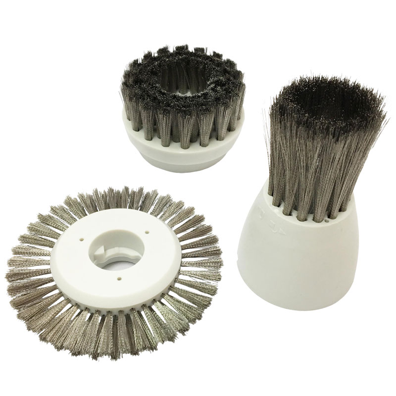 Motorscrubber MSHSS Stainless Steel Brush Set - UnoClean
