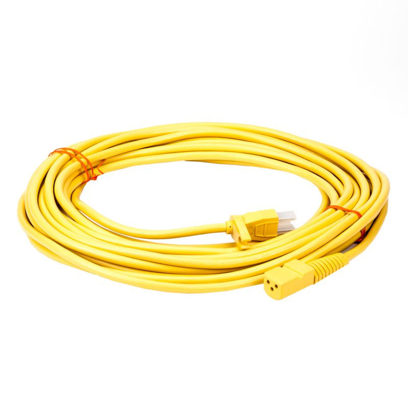 40 ft. Yellow Power Cord w/ Strain Relief